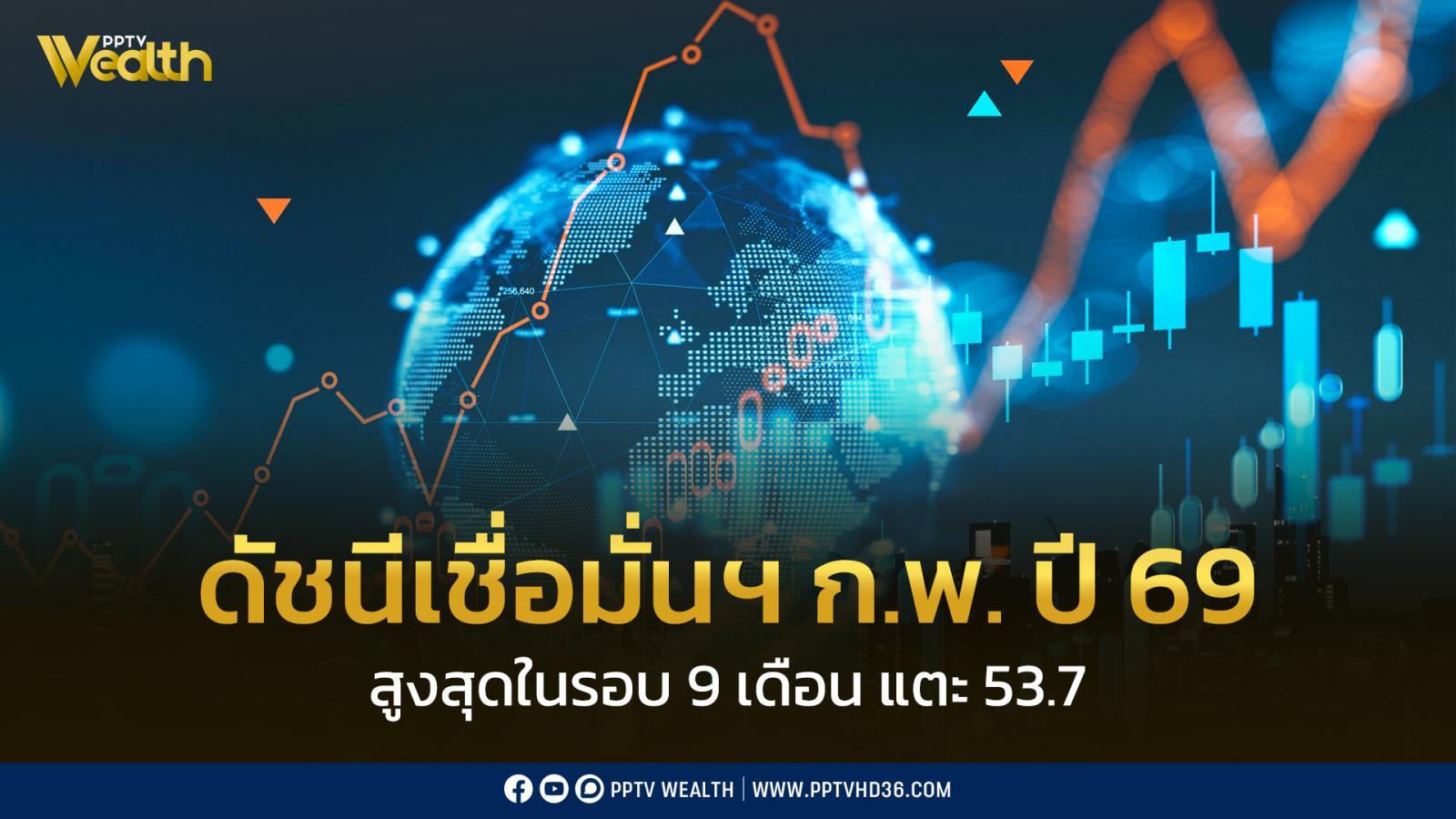 ดัชนีเชื่อมั่น-เดือน-กพ-69-พุ่งสูงสุดในรอบ-9-เดือน-แตะระดับ-53.7