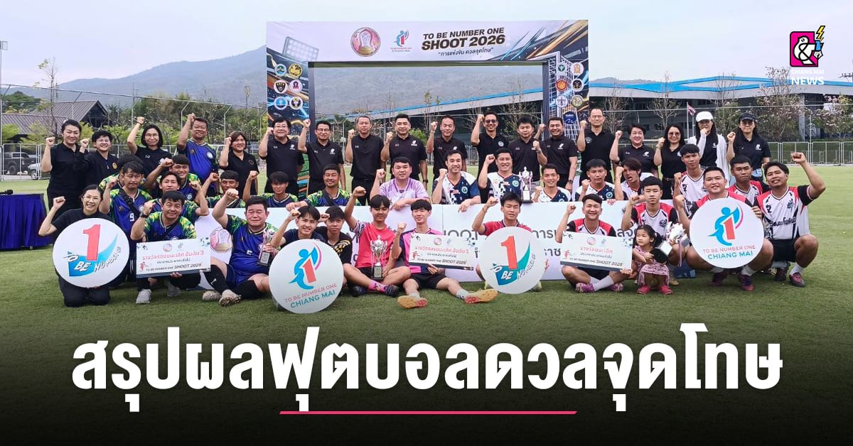 เชียงใหม่สรุปผลการแข่งขันฟุตบอลดวลจุดโทษ-to-be-number-one-shoot-2026