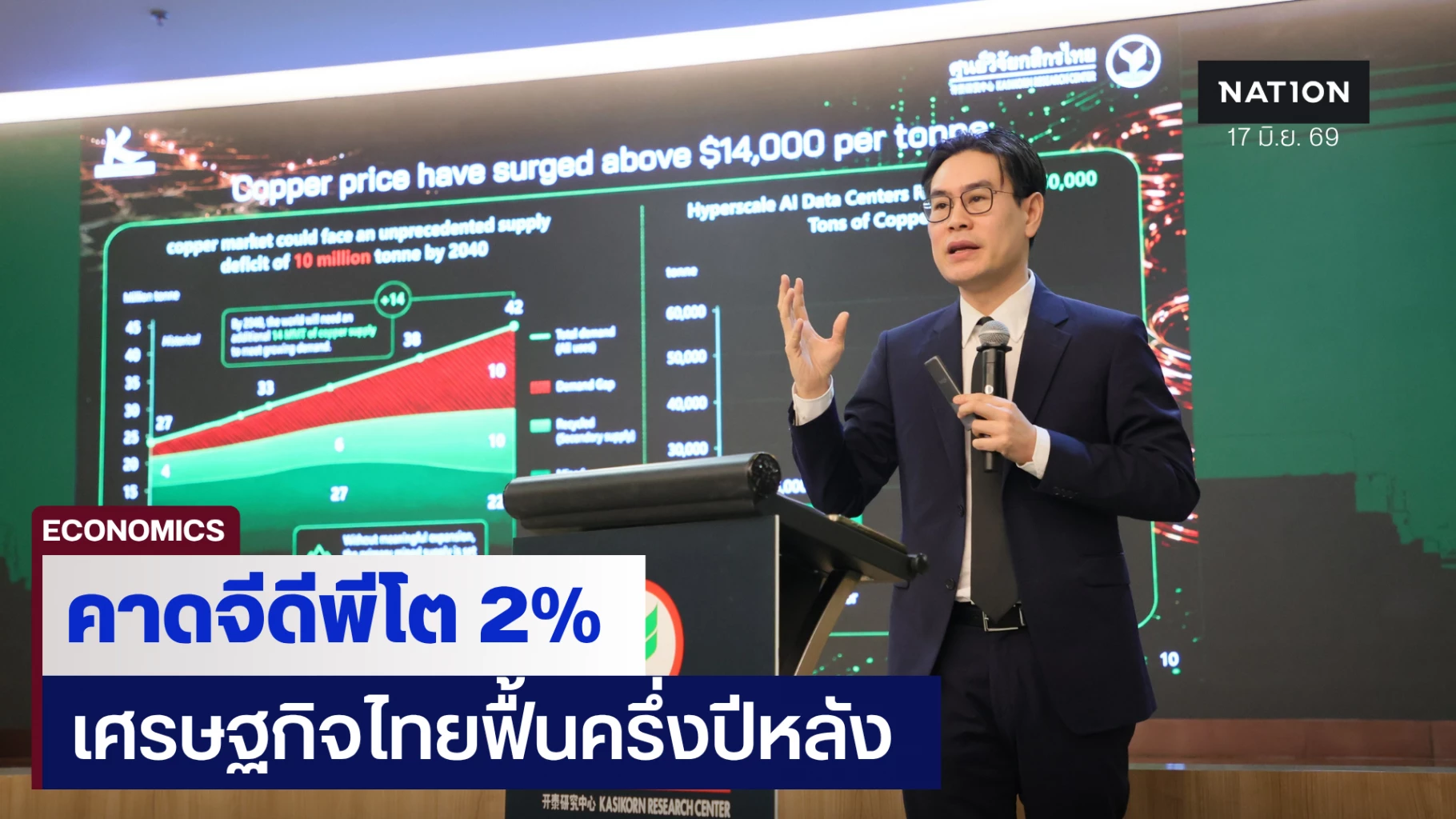 วิจัยกสิกรไทย-ชี้เศรษฐกิจไทยฟื้นครึ่งปีหลัง-แรงหนุนมาตรการรัฐ-ภาคธุรกิจยังเผชิญแรงกดดัน