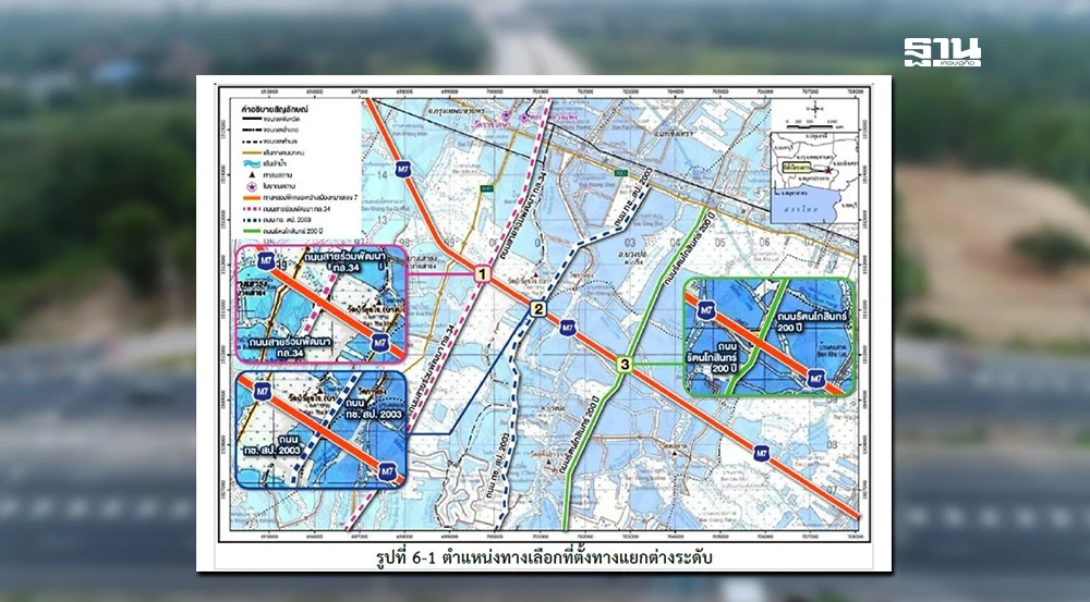 “ทางหลวง”-ปลุกทางแยกต่างระดับ-เชื่อม-“มอเตอร์เวย์สาย-7”