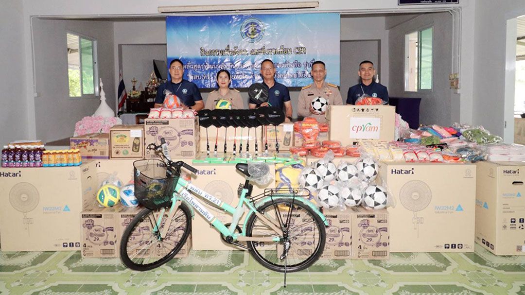พสบทร.22-ส่งมอบโอกาสทางการศึกษาและกีฬาแก่เยาวชน-โรงเรียนเครือหวายวิทยาคม