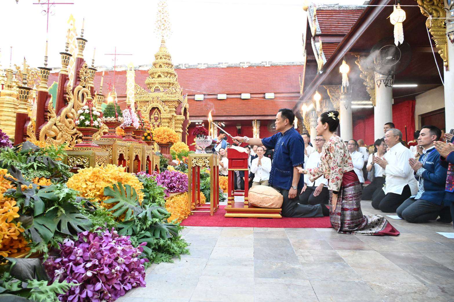 “อนุทิน”-เปิดงานห่มผ้าพระธาตุช่อแฮ-เมืองแพร่แห่ตุงหลวง-ผลักดันท่องเที่ยวเชิงวัฒนธรรม-ส่งเสริมเศรษฐกิจชุมชน
