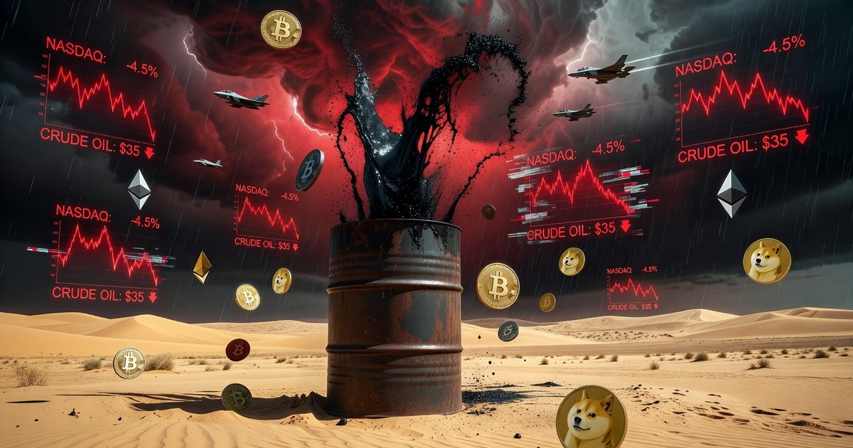 น้ำมันพุ่ง-12%-แตะ-$75-ทันทีที่ตลาดสหรัฐฯ-เปิด-สัญญาณเสี่ยงดึงคริปโตลง