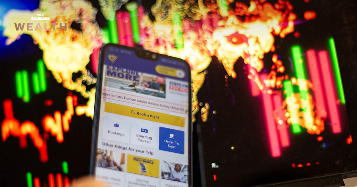 ตลาดหุ้นปั่นป่วน!-หุ้นท่องเที่ยว-สายการบินดิ่งหนัก-หลังเที่ยวบินนับพันถูกยกเลิก-สวนทางหุ้นกลุ่มป้องกันประเทศพุ่งรับสงครามตะวันออกกลาง