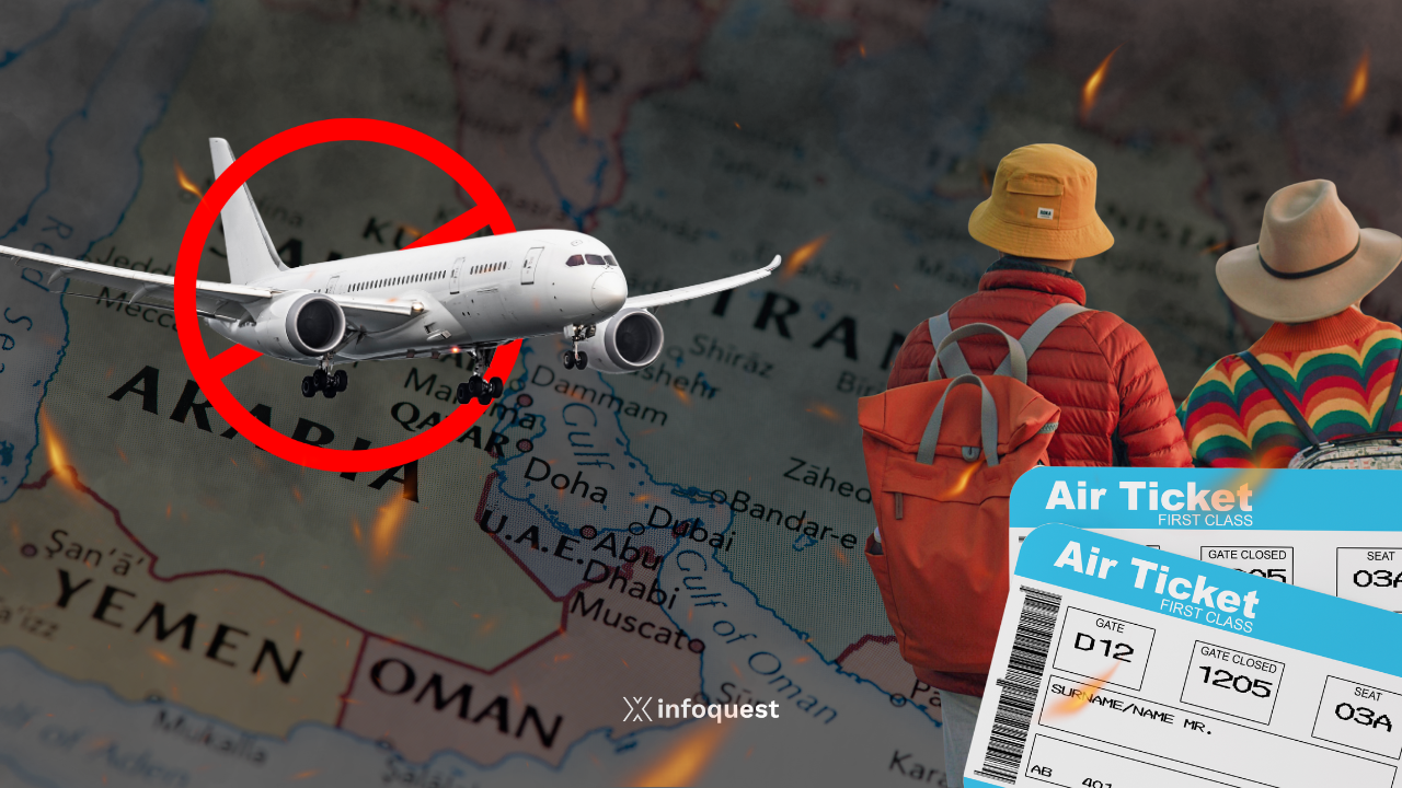 วิกฤตตะวันออกกลางเขย่าการท่องเที่ยว-ยกเลิกจองพุ่ง-นักเดินทางลดฮวบ-:-อินโฟเควสท์