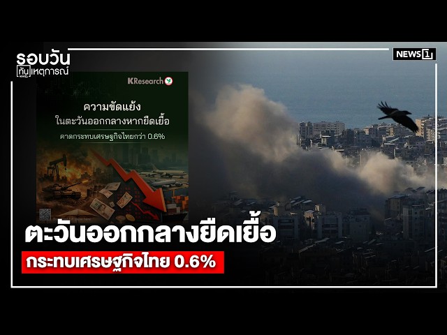 ตะวันออกกลางยืดเยื้อ-กระทบเศรษฐกิจไทย-06%-:-รอบวันทันเหตุการณ์-1200-น/วันที่-07-มีค.69