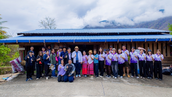 หัวใจข้ามสายน้ำเส้นทางการศึกษาของเด็กหลังขุนเขา-ณ-หมู่บ้านเหนือเขื่อนภูมิพล-อสามเงา-จ.ตาก