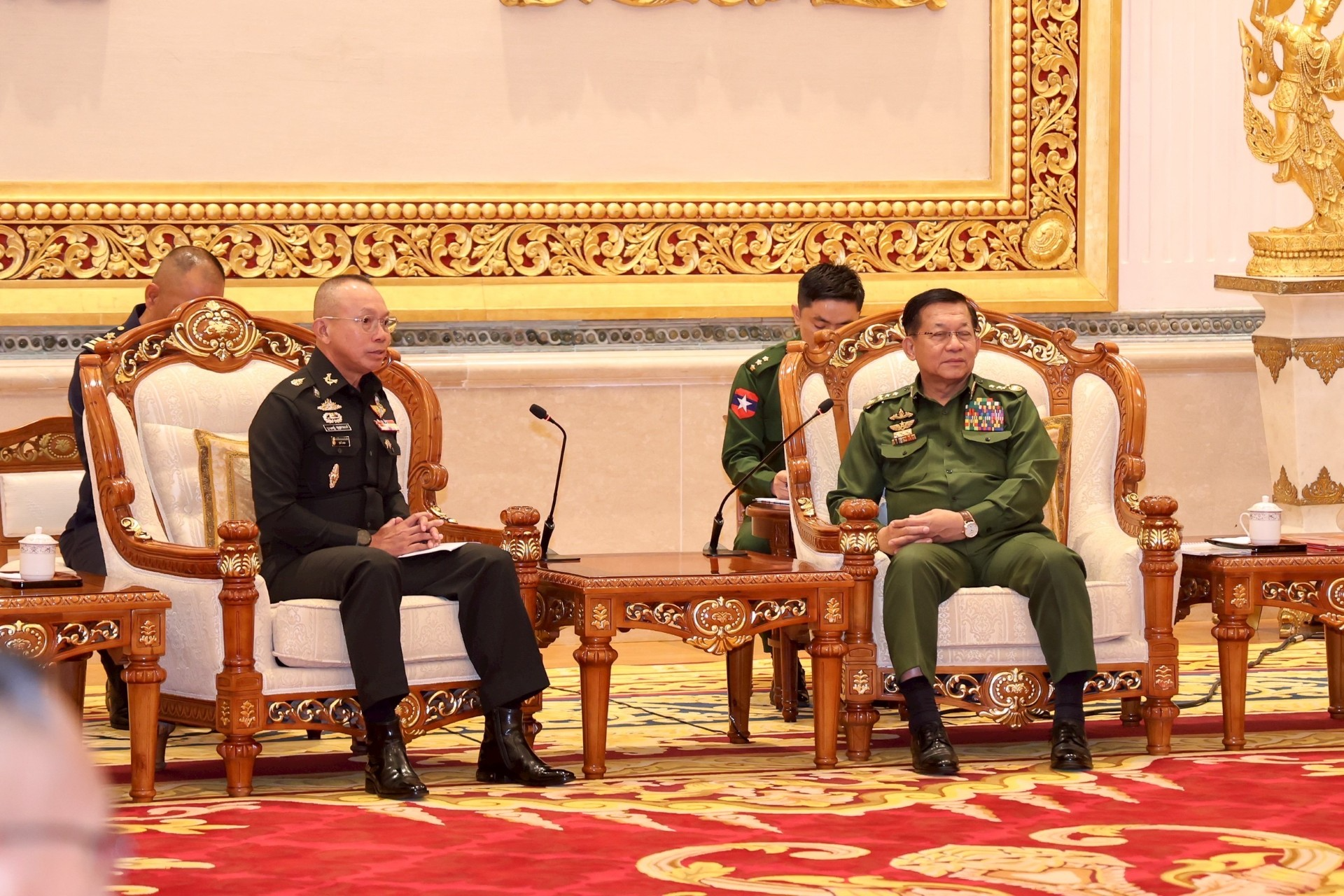 ‘ผู้บัญชาการทหารสูงสุด’-เยือน-‘เมียนมา’-กระชับสัมพันธ์!