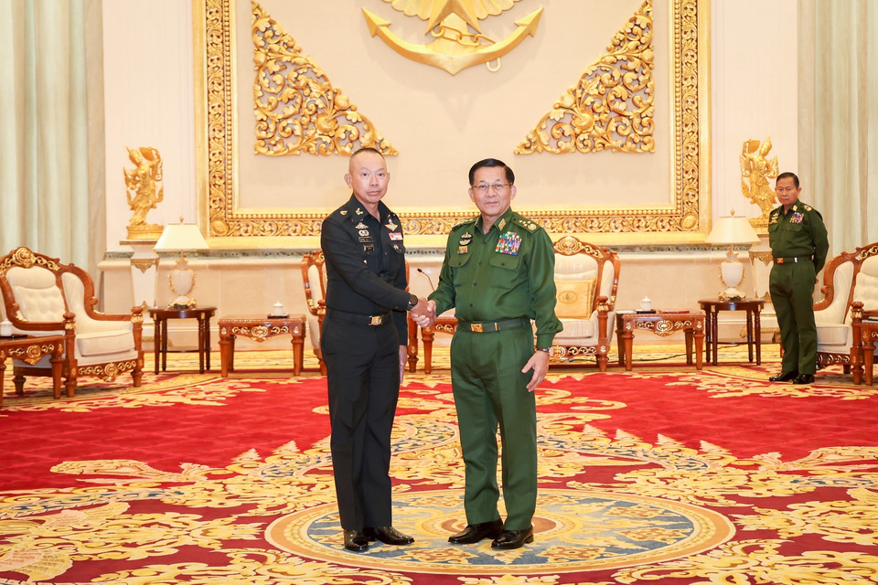 ผู้บัญชาการทหารสูงสุดเยือนเมียนมา-กระชับความสัมพันธ์-พร้อมย้ำความร่วมมือด้านความมั่นคง