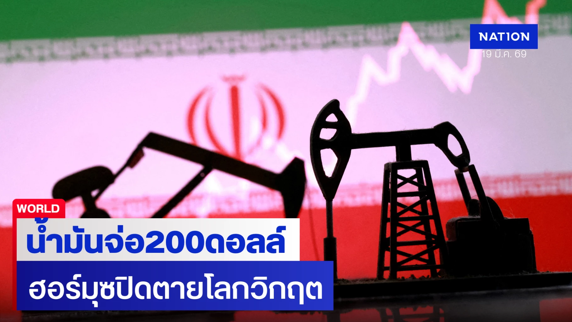 เตือนน้ำมันอาจพุ่งถึง-200-ดอลล์!-“ช่องแคบฮอร์มุซ”-ปิดตายฉุดเศรษฐกิจโลกพัง