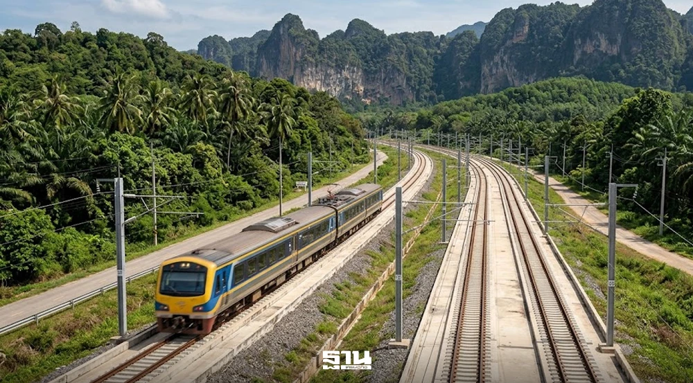 รฟท.-ลุยรถไฟทางคู่สายใต้-‘ทับปุด-กระบี่’-เชื่อมสนามบิน-บูมท่องเที่ยว