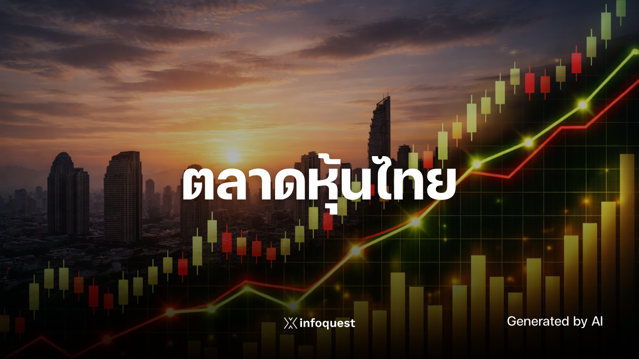 หุ้นไทยแนวโน้มดัชนีเช้าผันผวนกังวลศึกตะวันออกกลางยืดเยื้อทุบเศรษฐกิจฟุบสวนทางเงินเฟ้อพุ่ง-:-อินโฟเควสท์