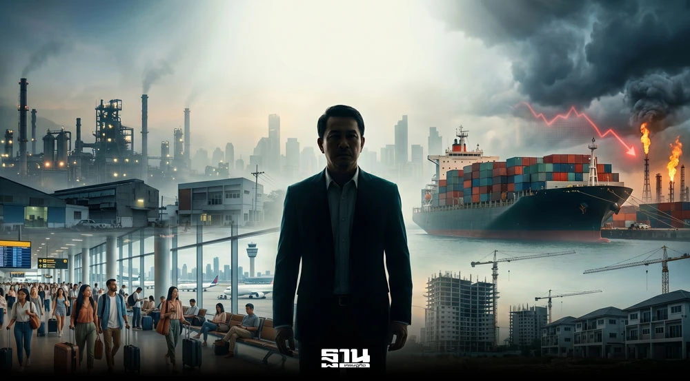 เศรษฐกิจไทยสะดุดหนัก-สงครามลากทั้งระบบ-ผลิต-ส่งออก-เกษตร-ท่องเที่ยวทรุดยกแผง