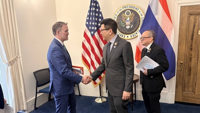 รัฐมนตรีคลัง-พบหารือผู้แทนการค้าสหรัฐ-และสิงคโปร์-กระชับความสัมพันธ์เศรษฐกิจการค้า