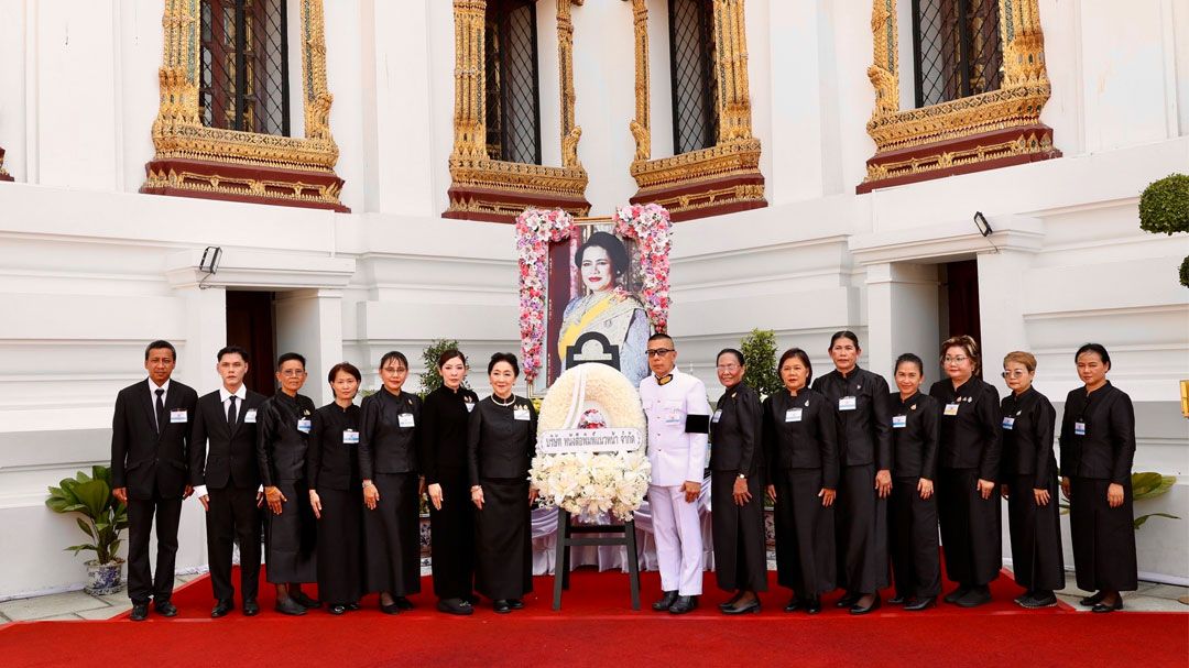 บริษัทหนังสือพิมพ์แนวหน้า-ร่วมเป็นเจ้าภาพบำเพ็ญกุศลถวายพระบรมศพ-สมเด็จพระพันปีหลวง