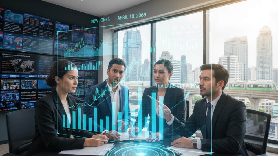 ดาวโจนส์-18/04/69-นักวิเคราะห์ชี้ทิศทางตลาดโลกและไทย