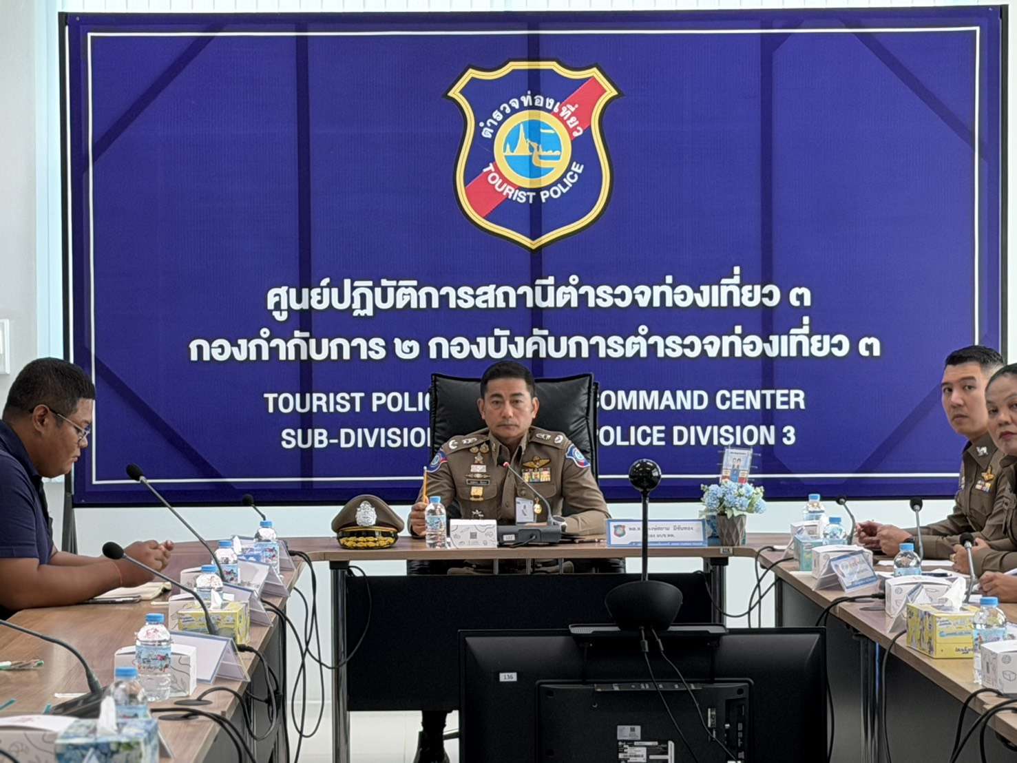 ตำรวจท่องเที่ยวลงพื้นที่กระบี่-รับฟังปัญหา-ยกระดับดูแลนักท่องเที่ยว-สร้างความเชื่อมั่นภาคท่องเที่ยว