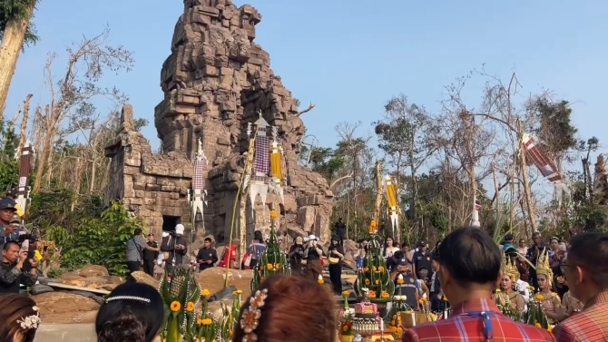 สุรินทร์บวงสรวง-“ปราสาทตาควาย”-รำลึกวีรชนชายแดน-รัฐหนุนท่องเที่ยวประวัติศาสตร์