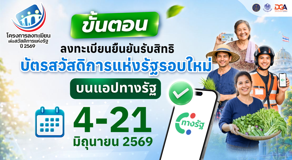เปิดระบบแล้ววันนี้!-ลงทะเบียน-“บัตรสวัสดิการแห่งรัฐรอบใหม่”-บนแอปทางรัฐ-“คนเก่า-คนใหม่”-ต้องทำอย่างไร-เช็กไทม์ไลน์ที่นี่
