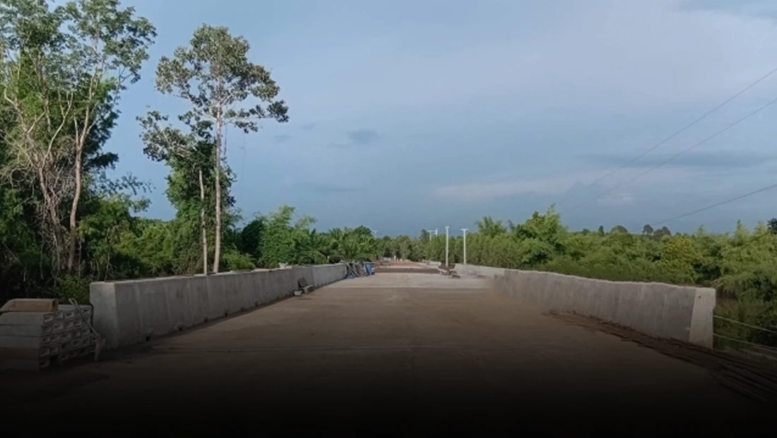 สะพานข้ามลำโดม-จ.อุบลราชธานี-ร่นระยะทาง-หนุนเศรษฐกิจ