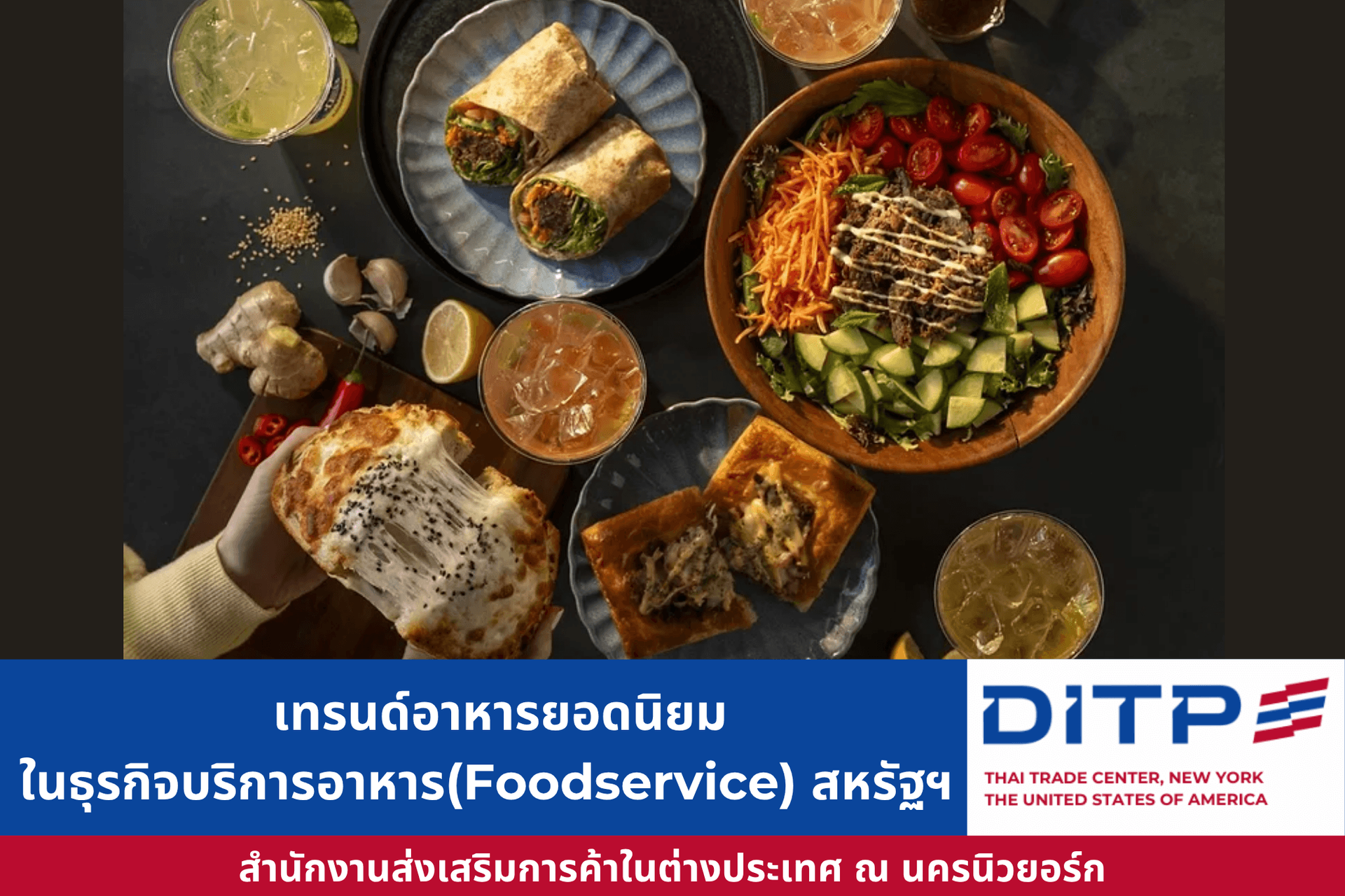 เทรนด์อาหารยอดนิยมในธุรกิจบริการอาหาร-(foodservice)-สหรัฐฯ
