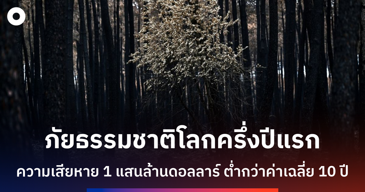 ความเสียหายภัยธรรมชาติโลกครึ่งปี-2026-ลดเหลือ-1-แสนล้านดอลลาร์-สวิส-รี-เตือนครึ่งหลังยังเสี่ยง