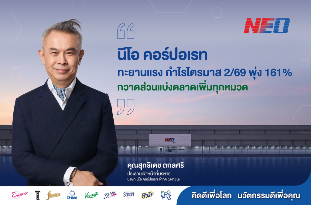neo-โตสวนกระแสเศรษฐกิจ-ขยายส่วนแบ่งตลาดทุกหมวด-ดันกำไร-q2-โตเท่าตัว-พร้อมอัพเป้ารายได้ปี-69-โต-double-digit-:-อินโฟเควสท์