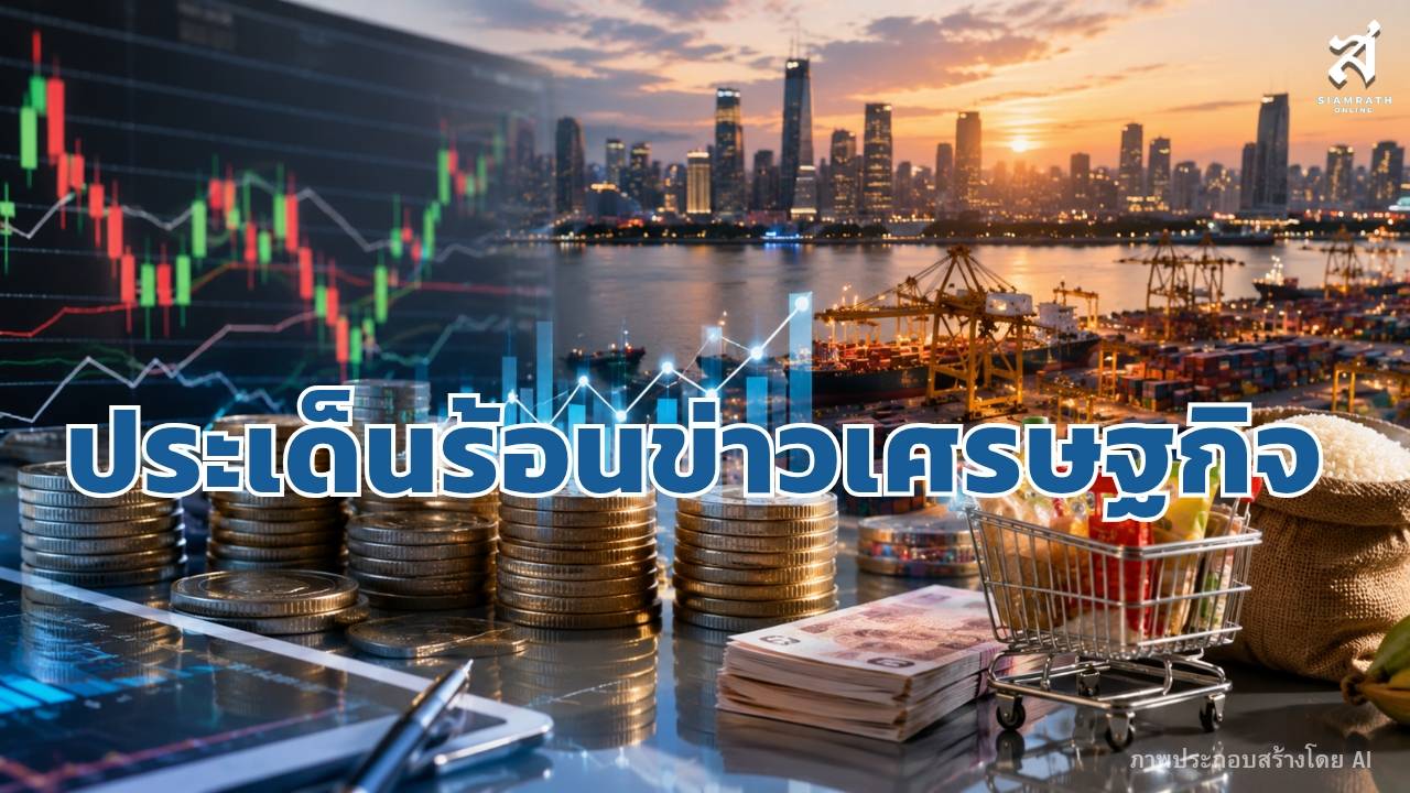 ประเด็นร้อนข่าวเศรษฐกิจ-วันที่-1-กันยายน-2569-–-สยามรัฐ