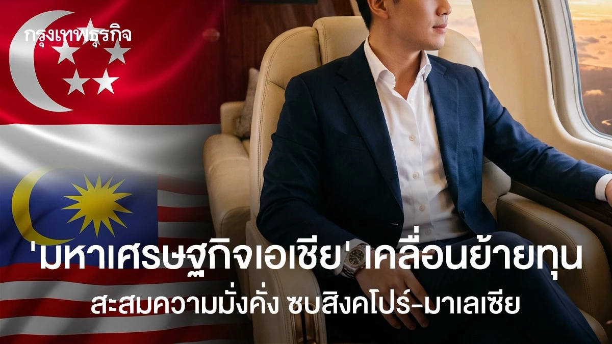 ‘มหาเศรษฐกิจเอเชีย’-เคลื่อนย้ายทุน-สะสมความมั่งคั่ง-ซบสิงคโปร์-มาเลเซีย