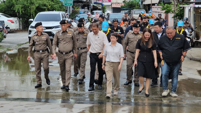 สุพรรณบุรีตรวจเข้มจุดเสี่ยงน้ำท่วม-เฝ้าระวังพื้นที่เศรษฐกิจ