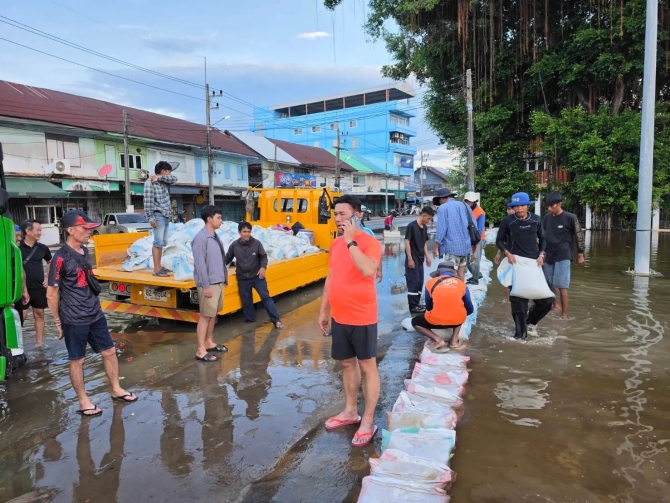 ปราจีนบุรีน้ำเริ่มลด!-อบจ.เร่งสูบป้องเศรษฐกิจ-ยอดดับสะสม-24-ราย