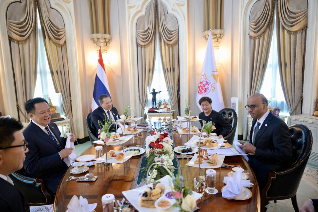 ไทย-สิงคโปร์-ย้ำสัมพันธ์แน่นแฟ้น-เดินหน้าเศรษฐกิจดิจิทัล-อาหาร-พลังงานสะอาด